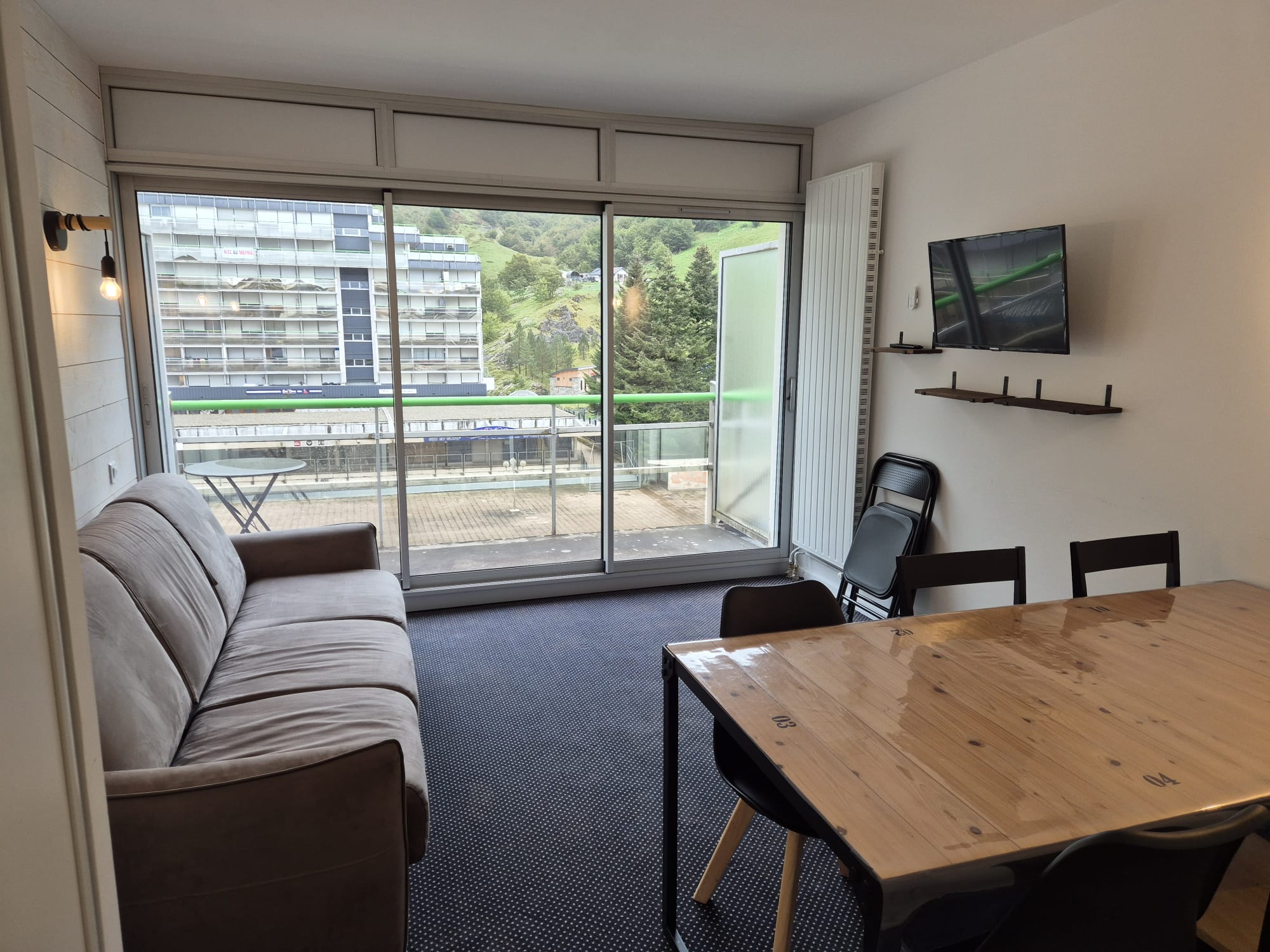 Appartement T2 à 10mètres des pistes, chambre