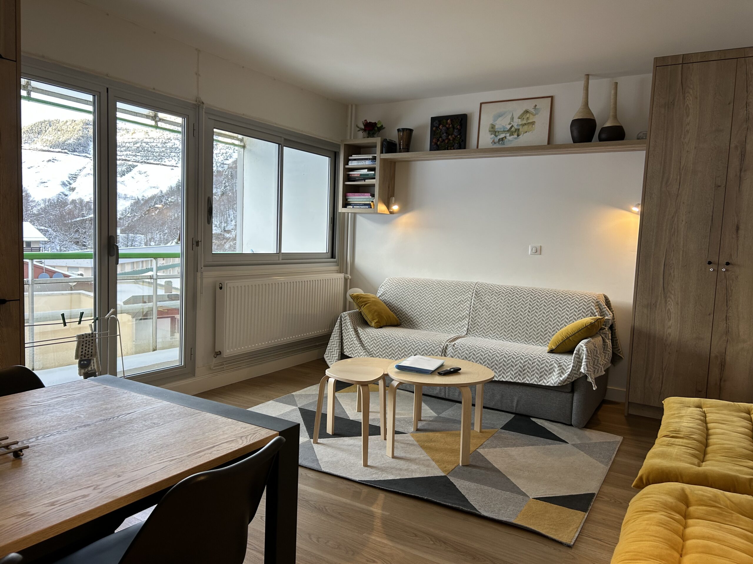 Magnifique T2 à 10 mètres des pistes